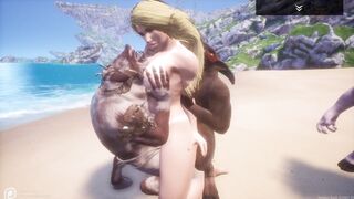 Wild Life - Blonde Long Booty vs Monsters