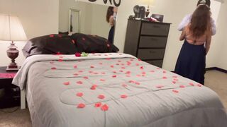Surprise Valentines Date has her Switching Positions and her WAP