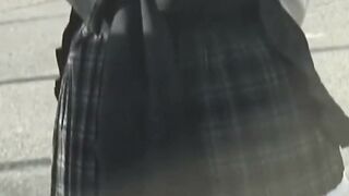Asian Teenage Legs Uncovered - Sexual Fantasy Fulfilled By A Stranger