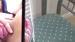 Alysa Jade - Bathroom Pov Stretching Her Wet Mouth Around Your Dick