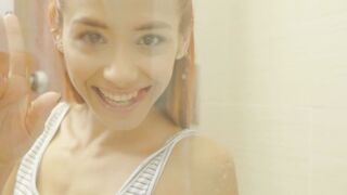 PetiteRedHead Step-Sister's Surprising Blowjob Skills - Veronika Leal