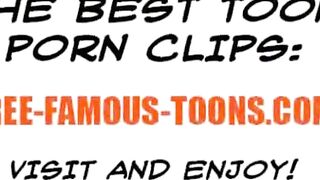 Halloween Famous Cartoon Characters Orgy