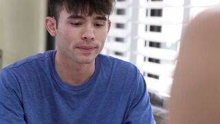 Big-Boobs Step Mom Gives Teen Son A Wild Ride On Her Back In This Erotic Threesome