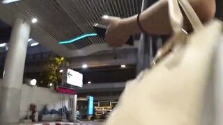Thailand's Amateur Cutie Receives A Huge Birthday Surprise - POV Blowjob & Riding