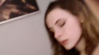 Teenage Sweetheart Rides Hard Dick & Swallows His Load - TeensLOVE.com
