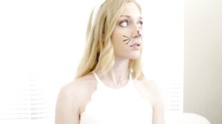 Petite Teen Bunny Rides Stepbrother's Big Dick - Sneaky Stepsister POV