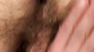 Hairiest Amateur Guy Sniffs Armpit & Jerking Off - Close-Up POV
