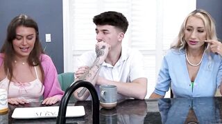 MILF Makes It Clear She'll Rule The Household - Old Man Gets A Lesson