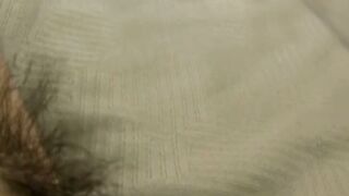 Teen Hairy Bush Jerk Off Session - Close-Up View Of barely legal Guy's Dick