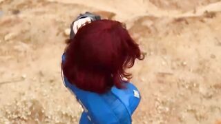 Redheaded Babe Nails Her First Role as A Post-Apocalyptic Vixen