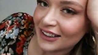 Hot Step-Mother's Surprise Visit During Winter Storm - POV