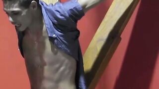 Flogging Fantasies - barely legal Hottie Gets Spanked By Dominant Older Man