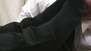 Mature Gay Foot Fetish - Old Man Licks Socks And Feet