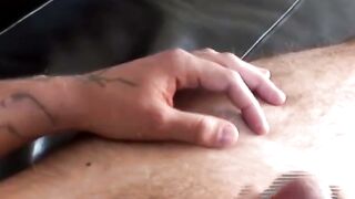Hairiest-Amateur's Passionate Masturbation Session - Closeup View