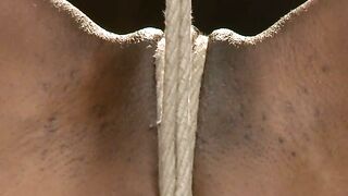 Bound And Gagged - Sexy Redhead Anal Play with Ana Foxx