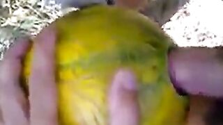Outdoors Fruity Fun - Sexual Adventure with Couple in Nature