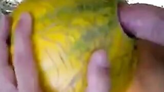 Outdoors Fruity Fun - Sexual Adventure with Couple in Nature