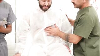 Hairy Jocks Dominate Anal Threesome with Older Man - Andrew Phoenix & Dominic Pacifico