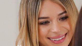 Petite Step-Sibling's Hot Sexual Adventure with Bombshell Blonde Alex Cole