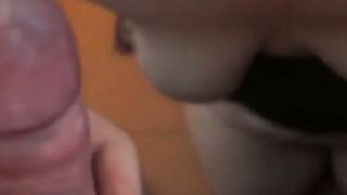 Russian MILF Gives Intense Blowjob in POV Style