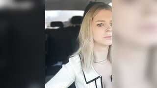 Blondes Get Their Kink On - Sexy Girl In Leather Outfit Gives A Ride To Remember