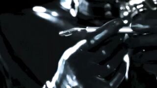 Dominant Mistress Leather High Heels Foot Fetish - Femdom Domination of Slave's Face