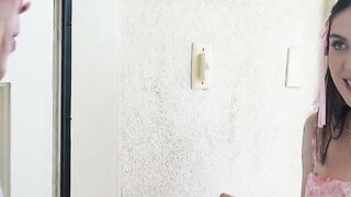 Hot Blonde Teen Gives Her Boyfriend A Surprise Anal Experience