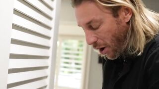 Petite Teen Step-Daughter's First Time Riding Daddy's Big Dick - Older/Younger