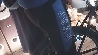 Bicycling Sex Position - Teen Boy Shows How To Have Fun On Bike Saddle And Fucks His Girlfriend