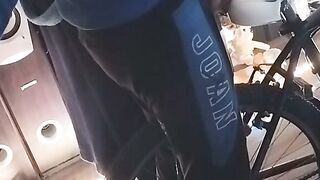 Bicycling Sex Position - Teen Boy Shows How To Have Fun On Bike Saddle And Fucks His Girlfriend