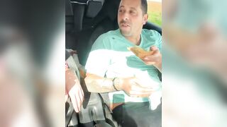 Blondie Babe Flashing Panties In Public - Car-Porn Style