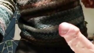 Hot MILF Gives Blowjob & Hand Job In Bathroom Sink - POV BJ With Facial
