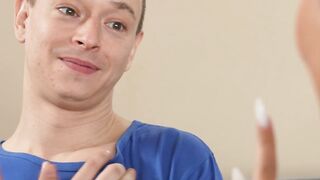 Step-Sister's Hot Body Gets A StepBrother Massage And Hardcore Fuck