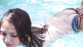 PetiteSaraLuVs - Swimsuit Sex with Big Dick Pornstar Sara Luke