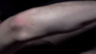 Pup Asher's Pit-Lick Fetish - Old Man Strokes Massive Pubic Hair & Big Load