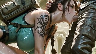 Tomb Raider's Busty Body - Virtual Sex Adventure with Lara Croft AI