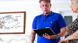 Maturity Matters - Older Woman Seduces A Real Estate Agent