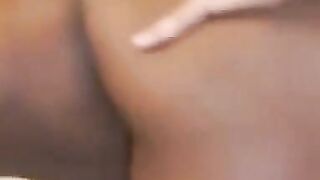 Interracial Passion - Huge Natural Boobs Babe Rides A BBC For Her First Orgasm