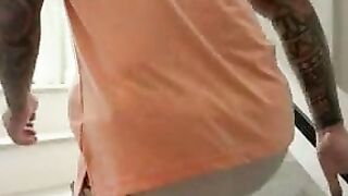 Mature Hot Mom Fucks Her Friend's Son In The Kitchen