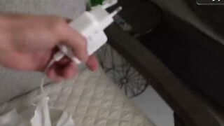 Hot Stud's Rough Sex POV Session with Busty Blonde MILF in His Bedroom