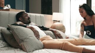Erotic Roleplay - Step-Daddy's Girl Ammenea Green Gives Him Blowjob And Rides His Dick