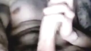 French Hunk's Solo Jack Off Session - Close-Up View of His Older Manhood