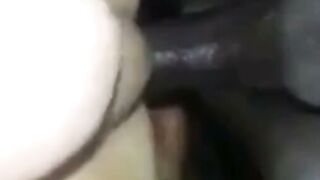 Interracial Couple's Passionate Raw Sex - Huge Black Dick Fucks White Ass