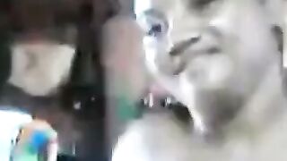 Exotic Beauties - Ebony Camgirl From Madagascan Shows Off Her Body