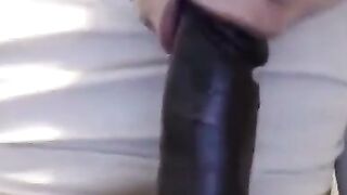 BBW MILF Rides Dildo While Talking About Body Positivity