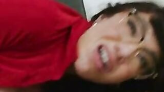 My big tit boss wants a quick fuck before I open up