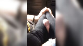 Masturbating to the Boy's Feet Until He Cums