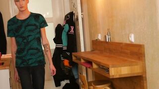 Skinny Pablo Alt offers to bottom after watching Ares Reiv jacking off