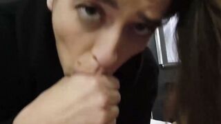 Stepbro slams Abbie Maleys wet pussy as she spasms in orgasmic delight