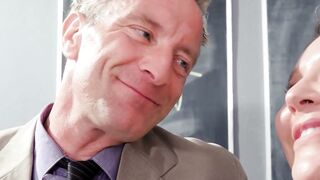 MILF Laura Bentley Gives Hung Teacher a Deepthroat Blowjob